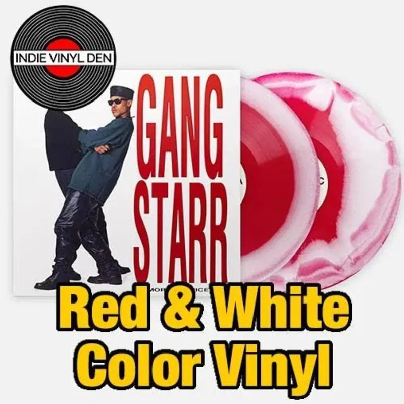 Gang Starr - No More Mr. Nice Guy - Red & White Vinyl Record
