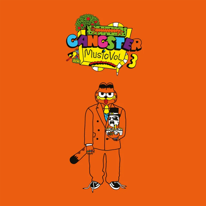 Gangster Doodles - Gangster Music Vol. 3 (Orange & Yellow Color) Vinyl LP