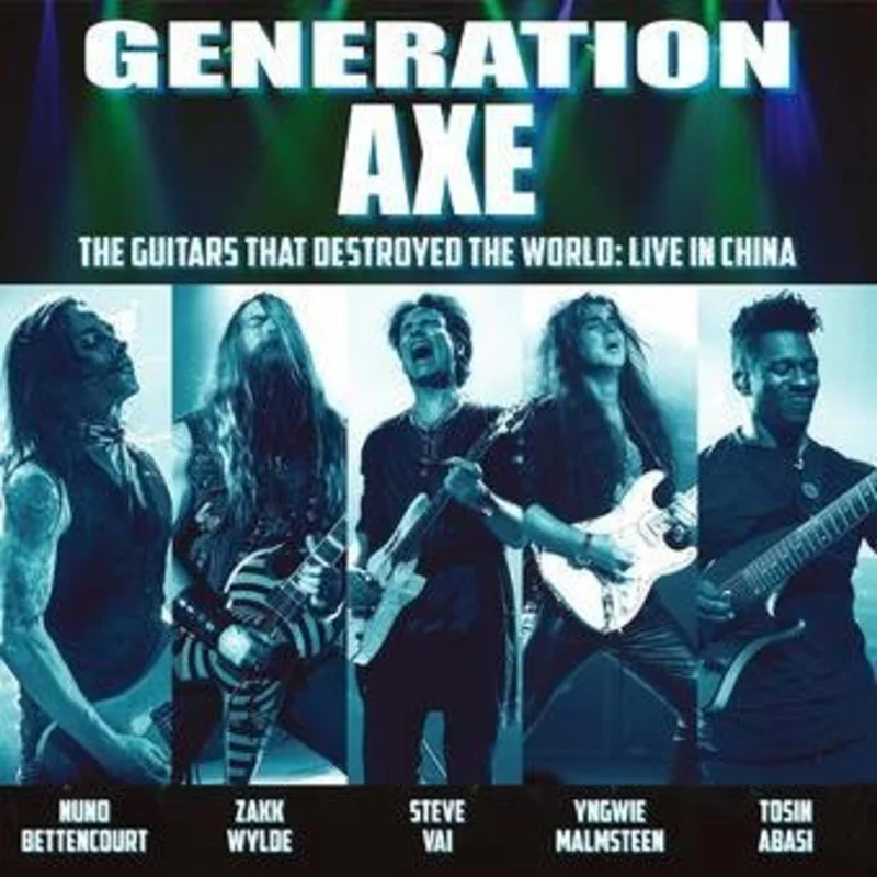 Generation Axe: Guitars That Destroyed The World (Splatter Color) Vinyl LP