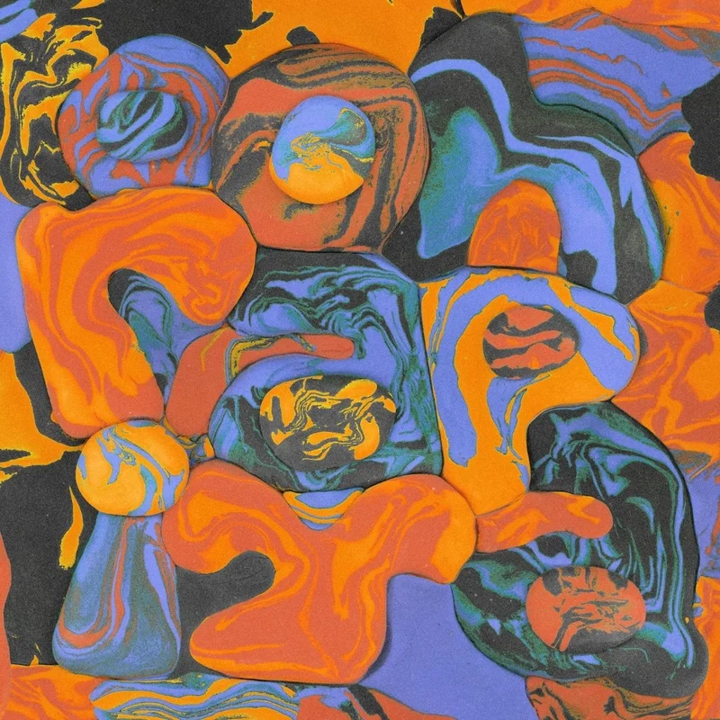 George Clanton - Ooh Rap I Ya (Blue & Orange Swirl Color) Vinyl LP