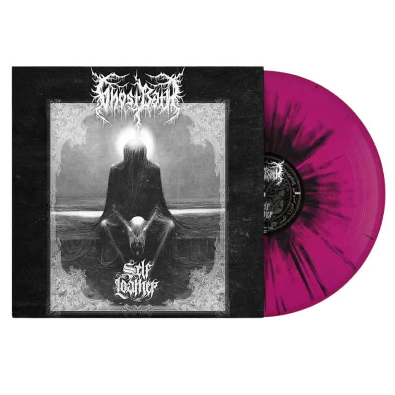 Ghost Bath - Self Loather (Trans Violet w/ Black Splatter)