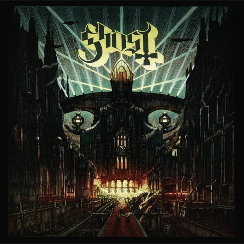 GHOST - Meliora (Deluxe 10th Anniversary) (Neon Green Color) Vinyl LP (Copy)