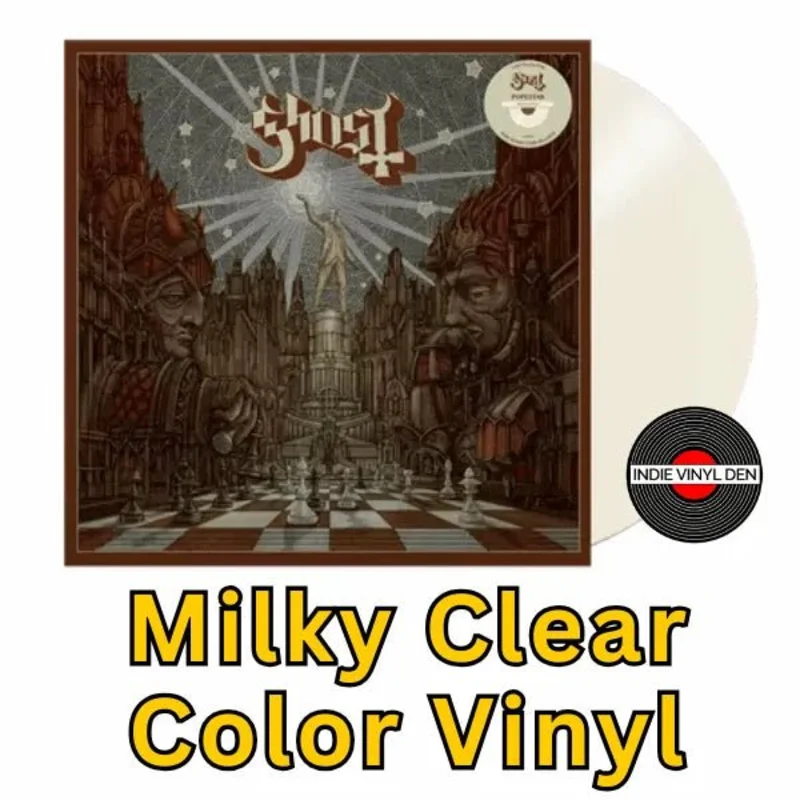 Ghost - Popestar - Milky Clear Color Vinyl Record *