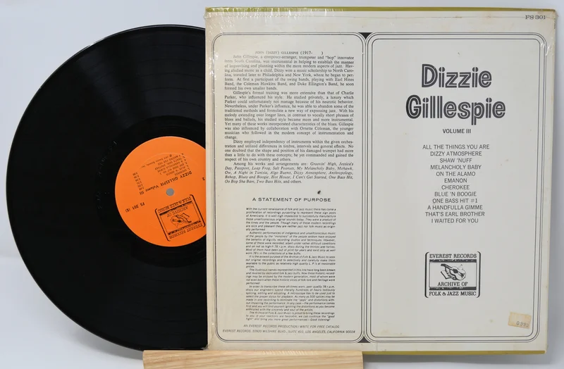 Gillespie, Dizzy - Volume III