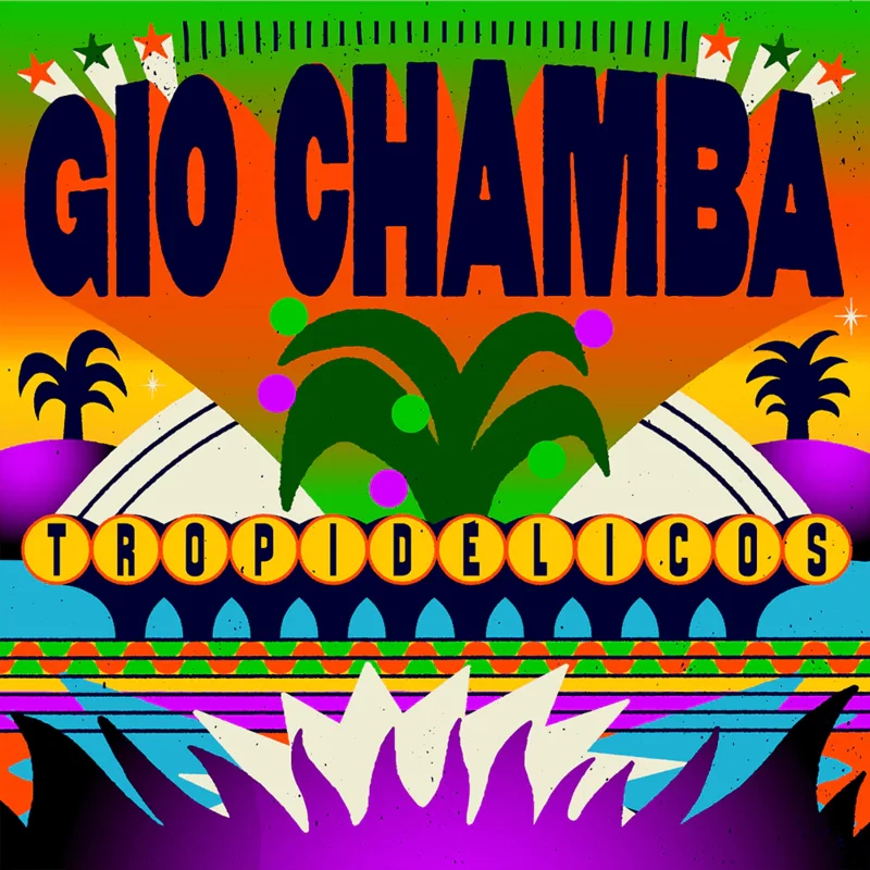 Gio Chamba - Tropidelicos (Mango Swirl Color) Vinyl LP