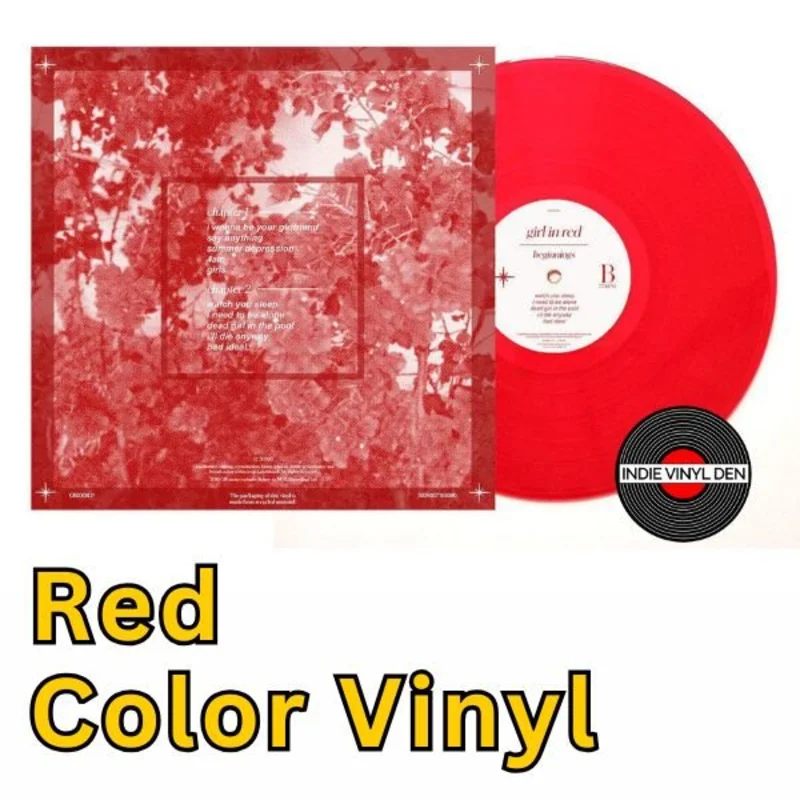 Girl In Red  Beginnings - Red Color Vinyl