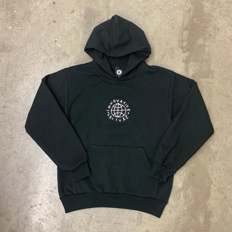 Globe Hoodie (Black)