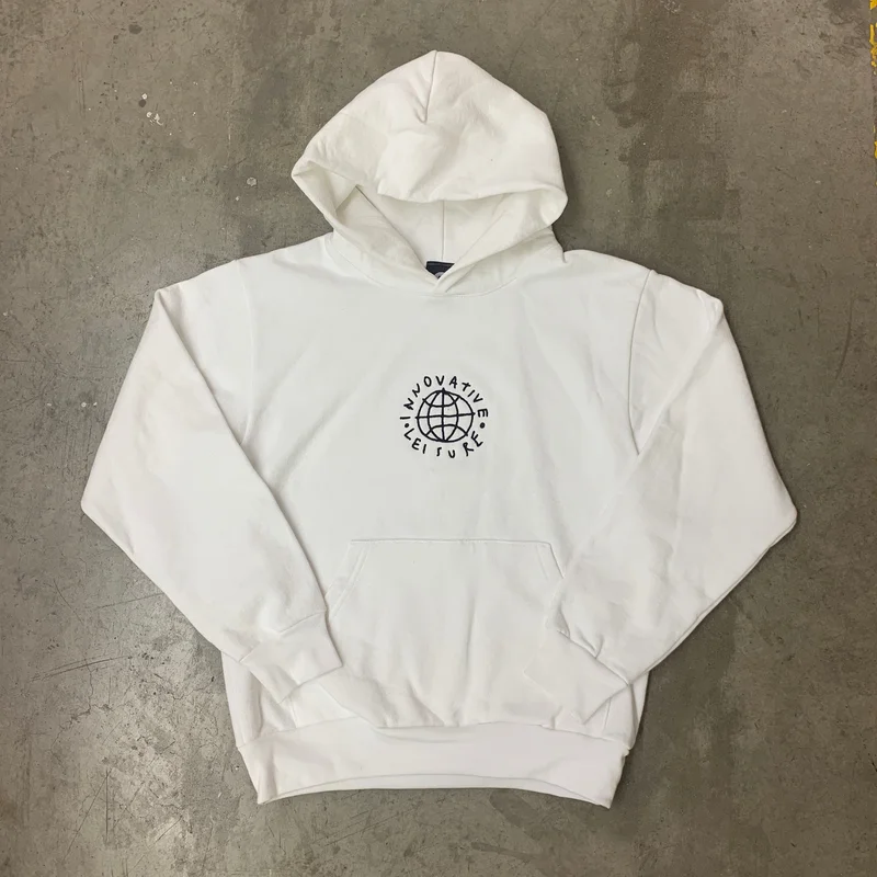 Globe Hoodie (White)
