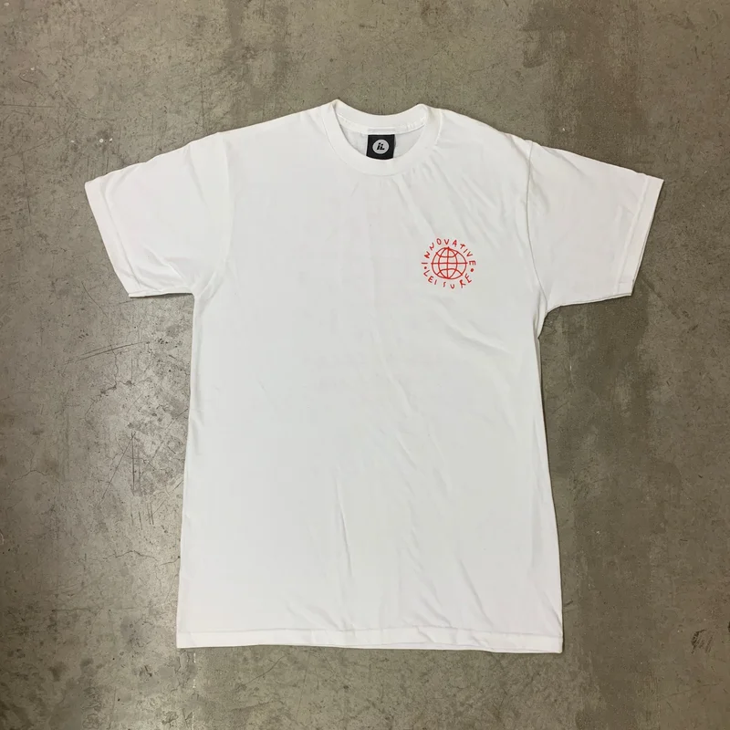 Globe Tee (White)