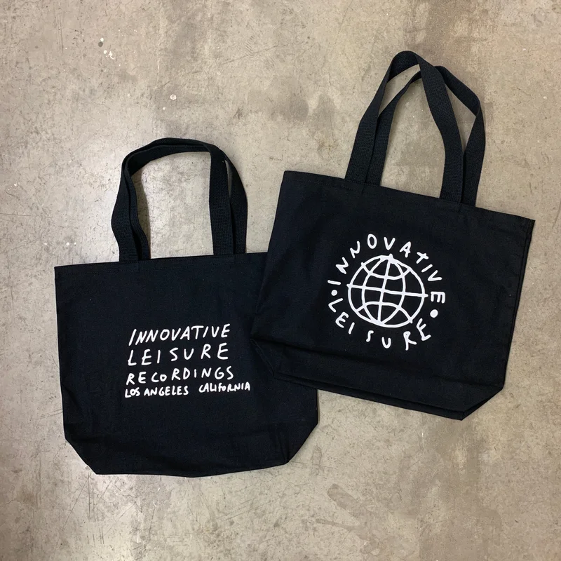 Globe Tote Bag (Black)