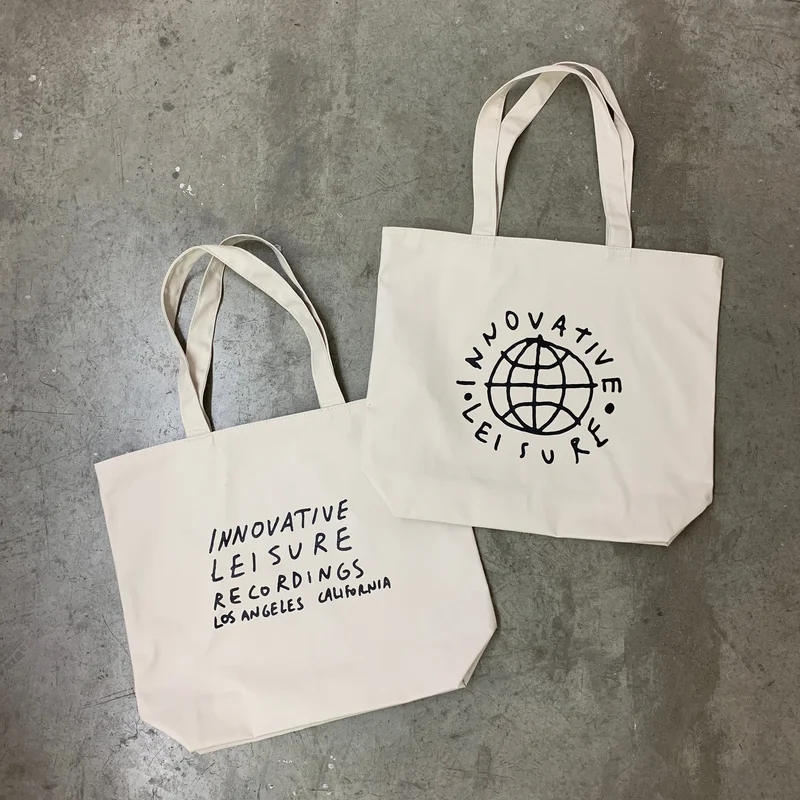 Globe Tote Bag (Natural)
