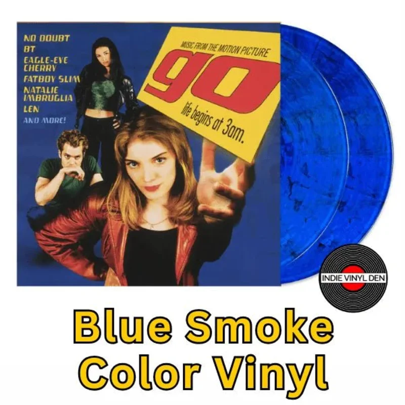 Go - Music from the Motion Picture - Blue Smoke Color Vinyl Record