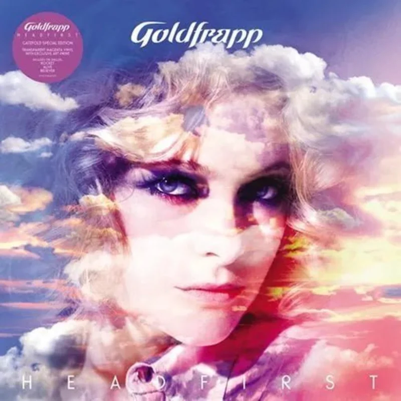 Goldfrapp - Head First - Transparent Magenta Color Vinyl Record