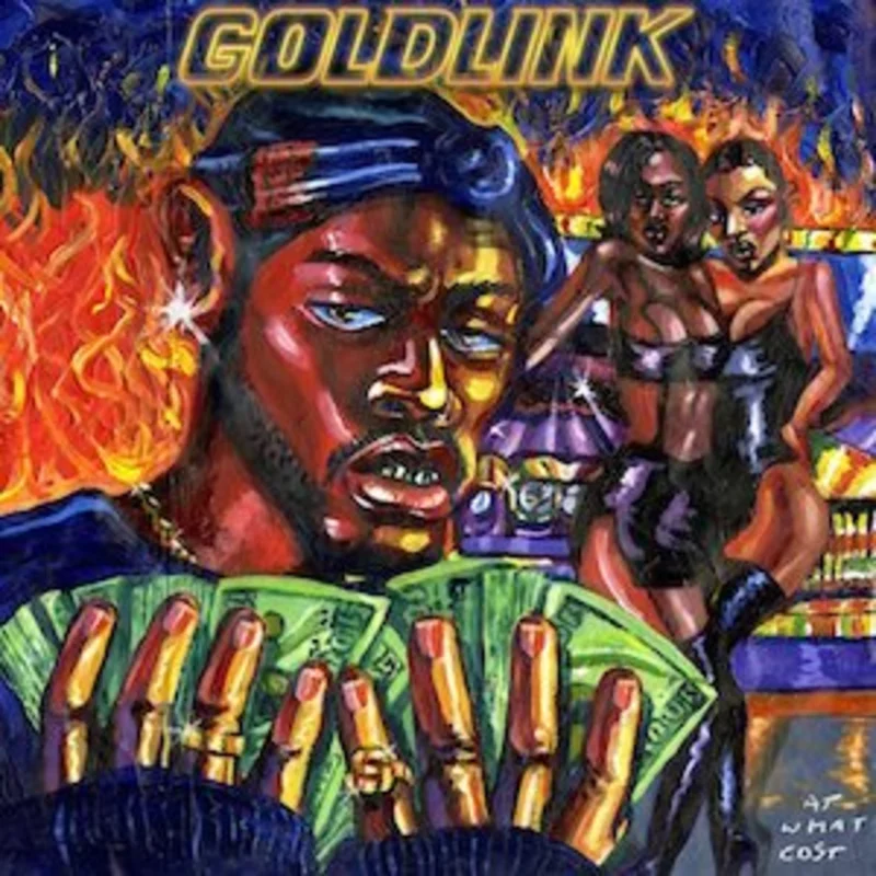 Goldlink - At What Cost (Orange & Blue Galaxy Color) Vinyl LP