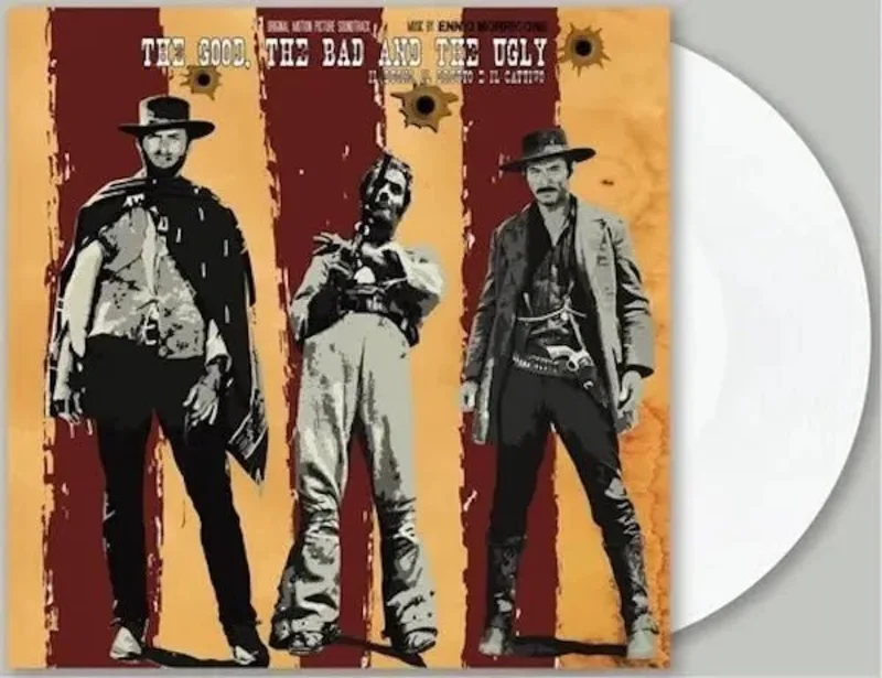 Good, the Bad and the Ugly - Ennio Morricone - White Color Vinyl
