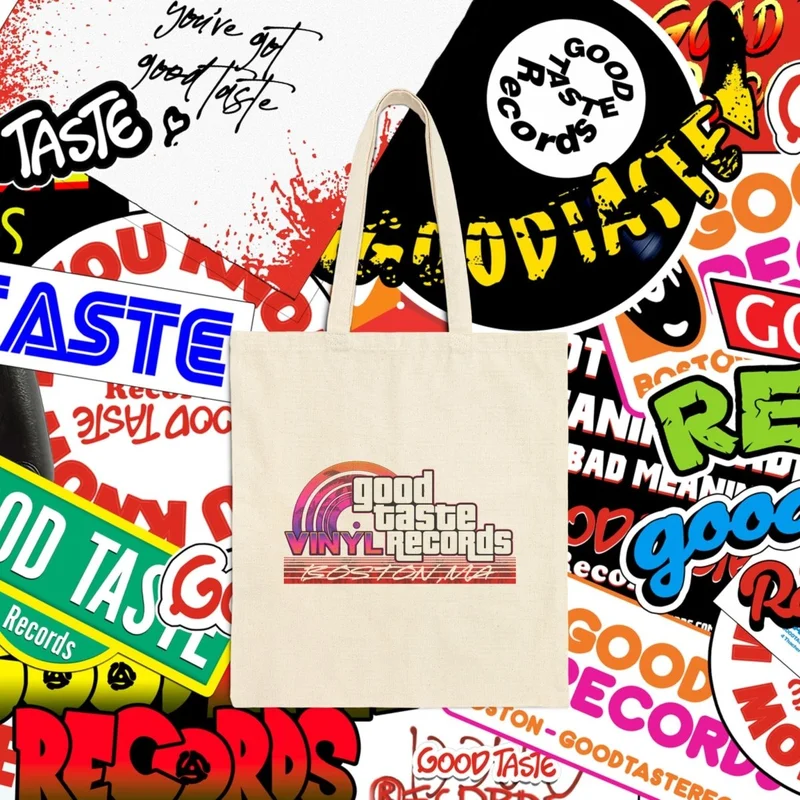 GOOD THEFT Records Tote Natural