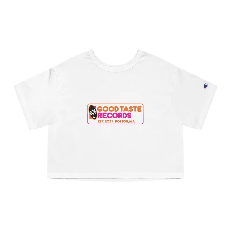GOODunks Women's Cropped T-Shirt Black