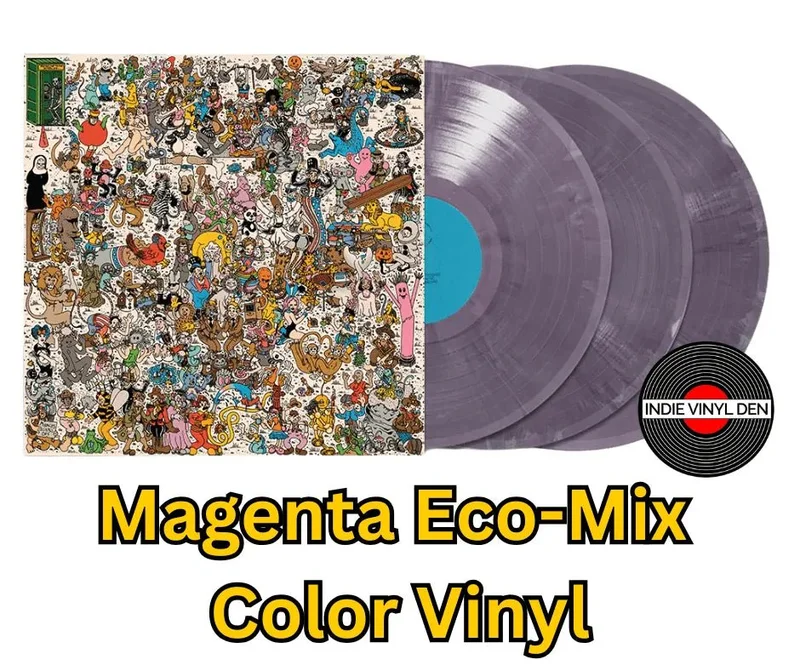 Goose - Everything Must Go  - MAGENTA EcoMix Color Vinyl Record 3LP