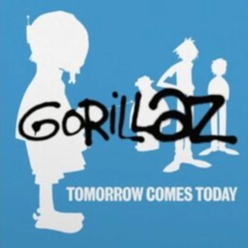 Gorillaz - Tomorrow Comes Today (White & Blue Color-in-Color) Vinyl EP
