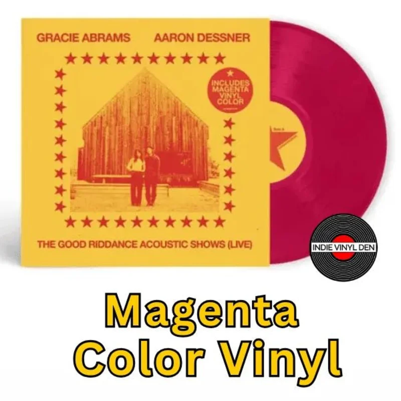 Gracie Abrams - The Good Riddance Acoustic Shows (Live) - Magenta Color Vinyl Record *