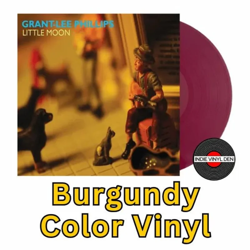 Grant-Lee Phillips - Little Moon - Burgundy Color Vinyl Record