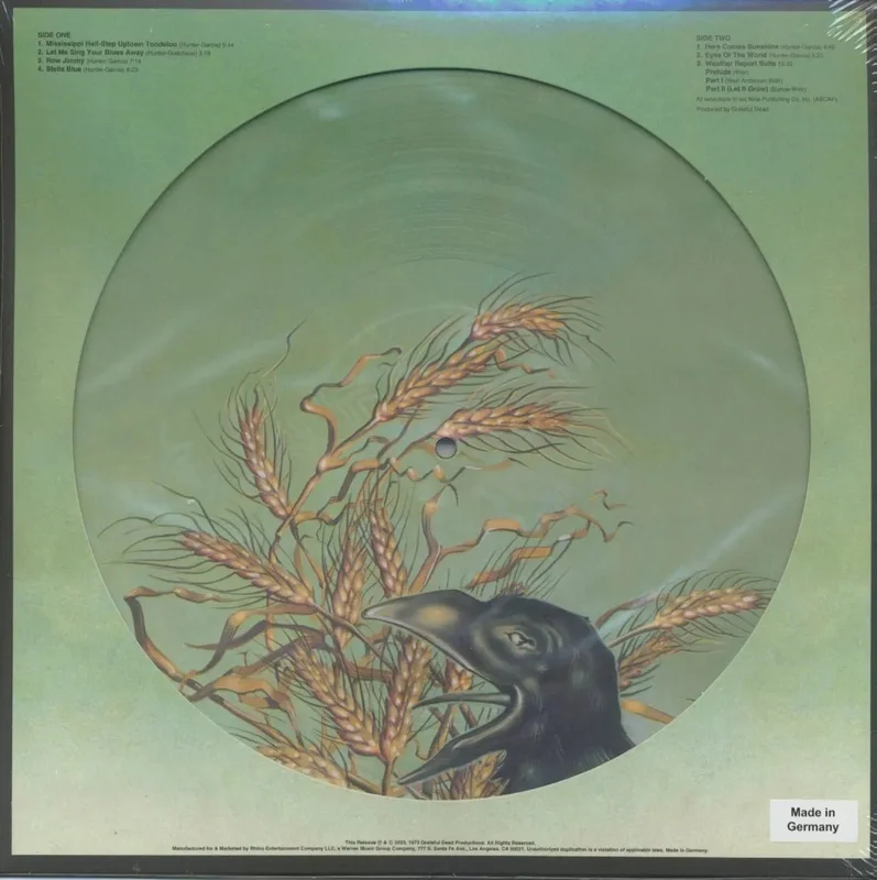 Grateful Dead - Wake Of The Flood - PIcture Disc Vinyl Record