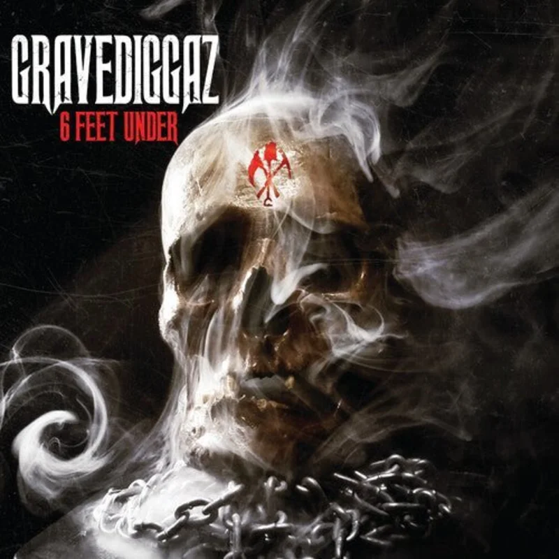 Gravediggaz - 6 Feet Under (Red & Black Splatter Color) Vinyl LP