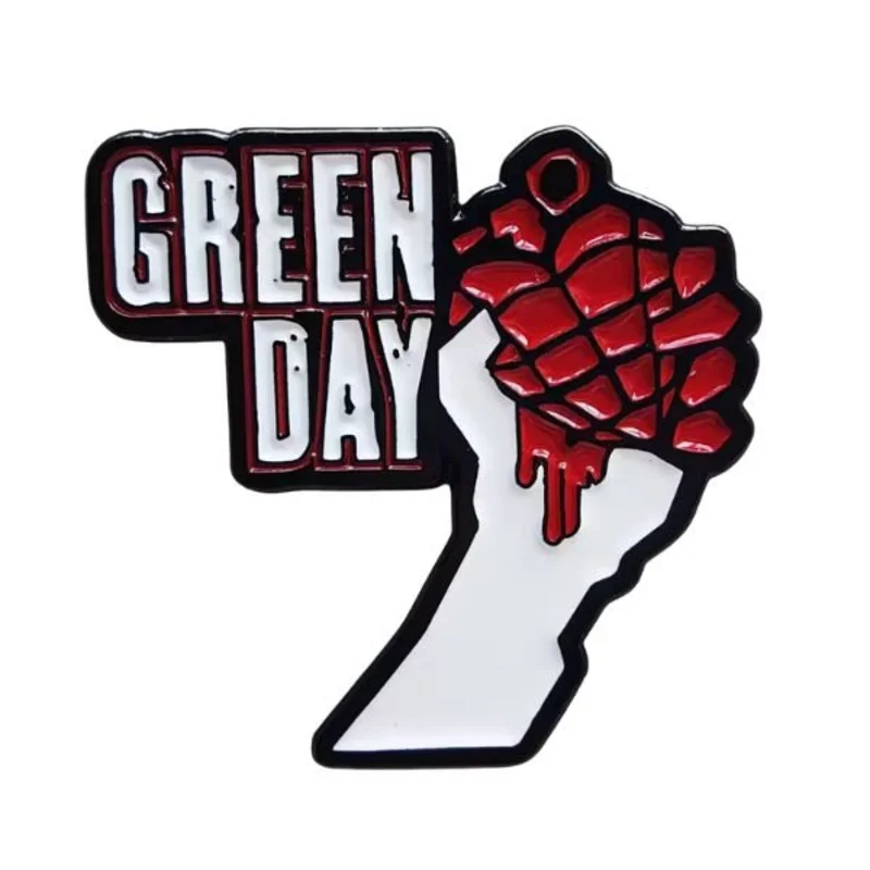 Green Day Grenade American Idiot - Enamel Pin