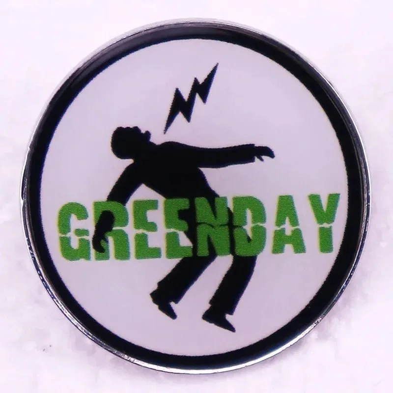 Green Day Lightning Round - Enamel Pin