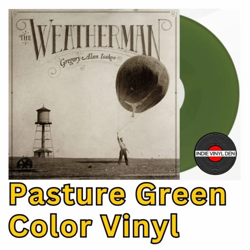 Gregory Alan Isakov - The Weatherman - Pasture Green Color Vinyl [Pre-Order]