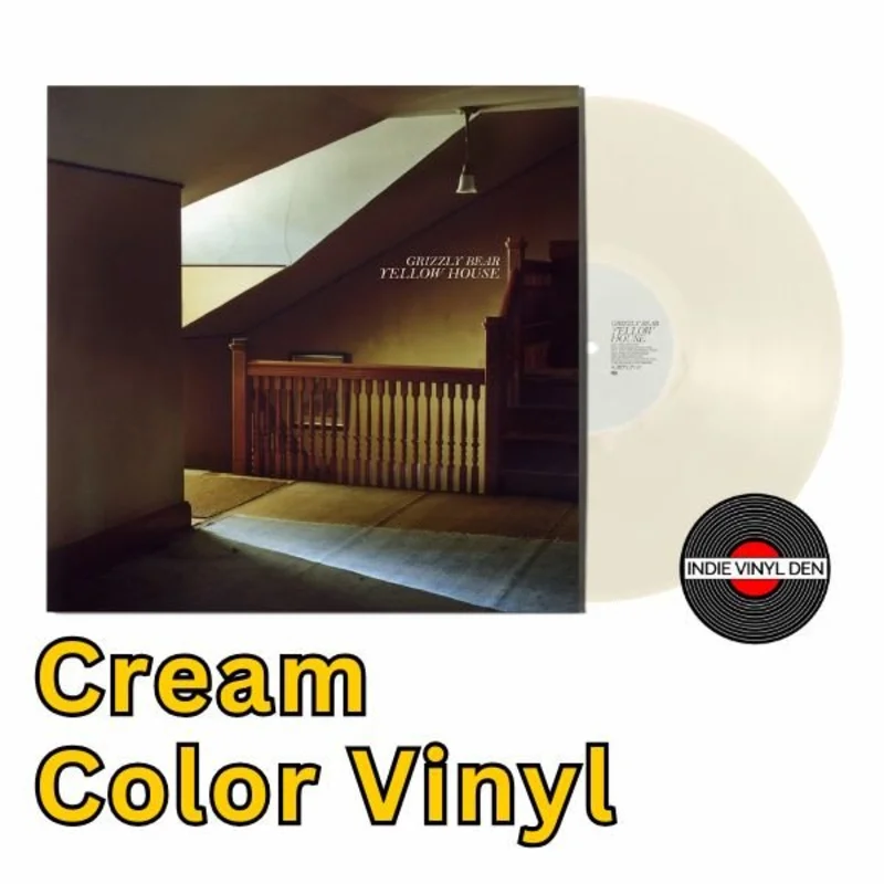 Grizzly Bear- Yellow House - Cream White Color Vinyl Record