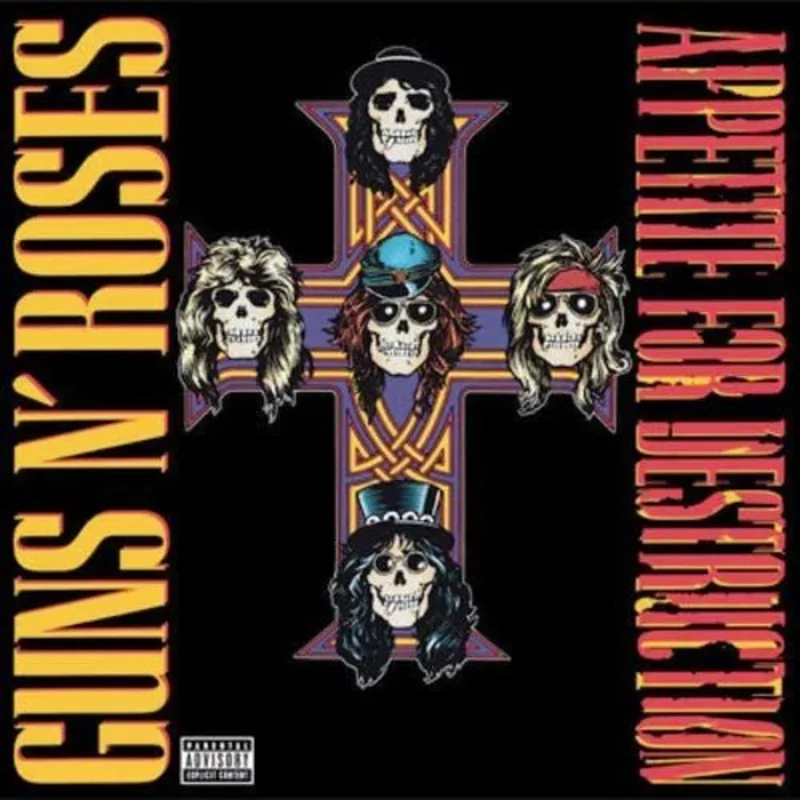 Guns N' Roses - Appetite For Destruction (180g LP) Vinyl Record *
