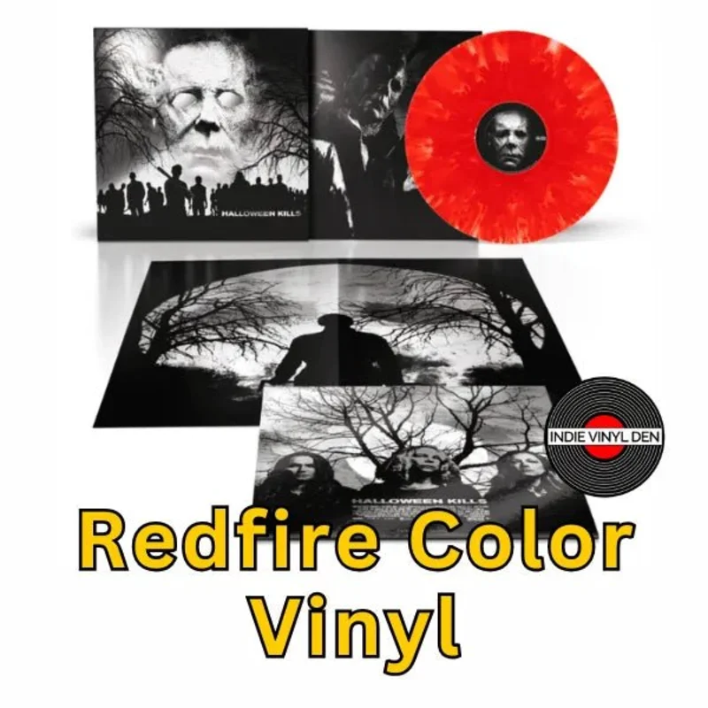 Halloween Kills Soundtrack (Art Edition) John Carpenter - Redfire Color Vinyl Record