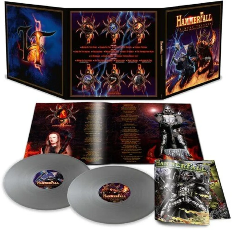 Hammerfall - Crimson Thunder: 20 Year Anniversary Edition (Silver Vinyl)