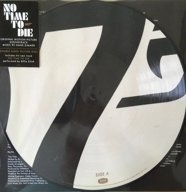 Hans Zimmer - No Time To Die (Original Motion Picture Soundtrack)(Picture Disc) (Arrives in 4 days)