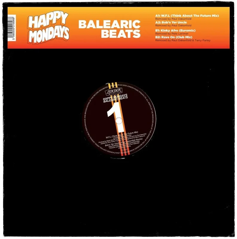 Happy Mondays - Balearic Beats - EP Vinyl Record