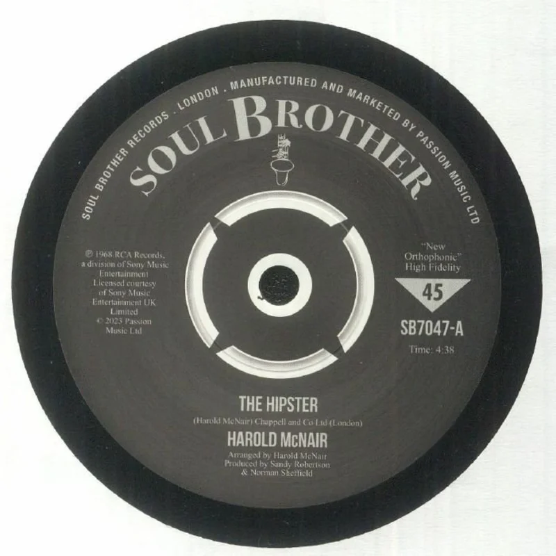 Harold McNair - The Hipster Vinyl 7"