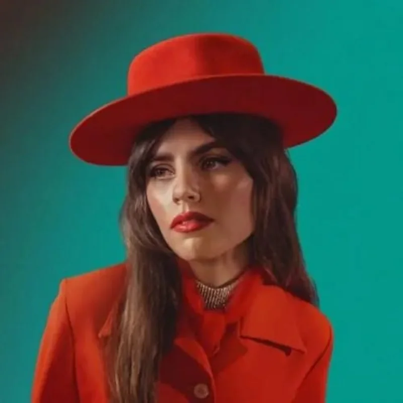 Hazel English - Wake Up! - Clear Red Color Vinyl Record