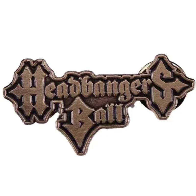 Headbanger's Ball Enamel Pin