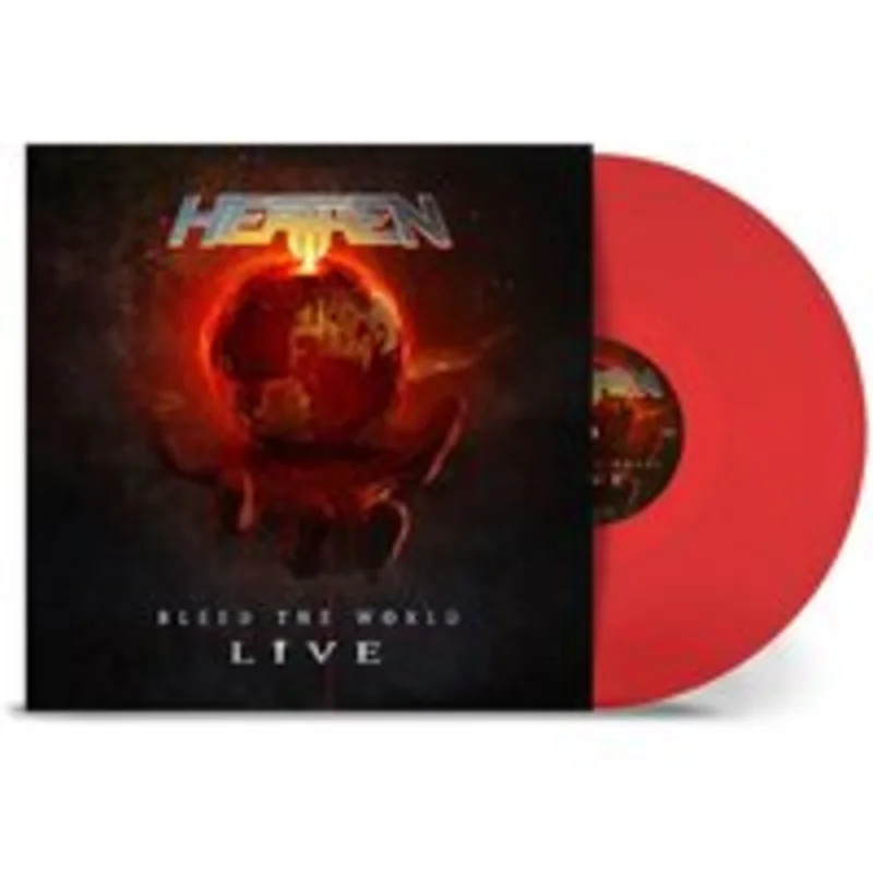Heathen - Bleed the World: Live (Trans Red Vinyl)