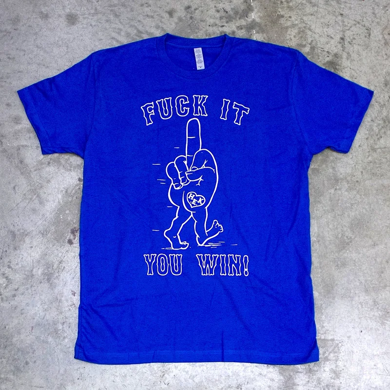 HEK Fuck It (Blue / White)