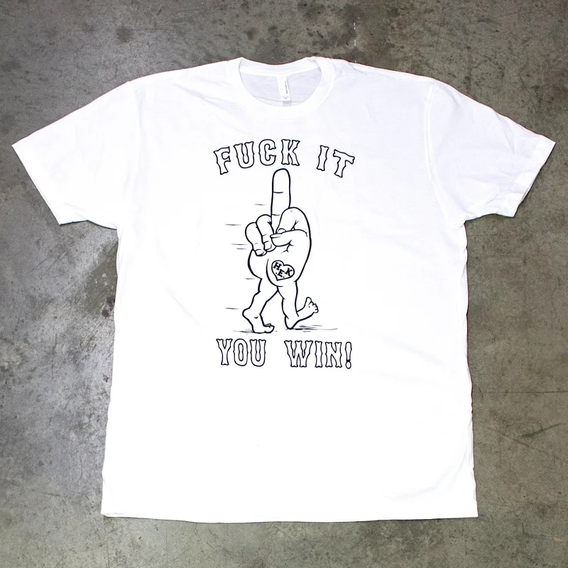 HEK Fuck It (White / Black)
