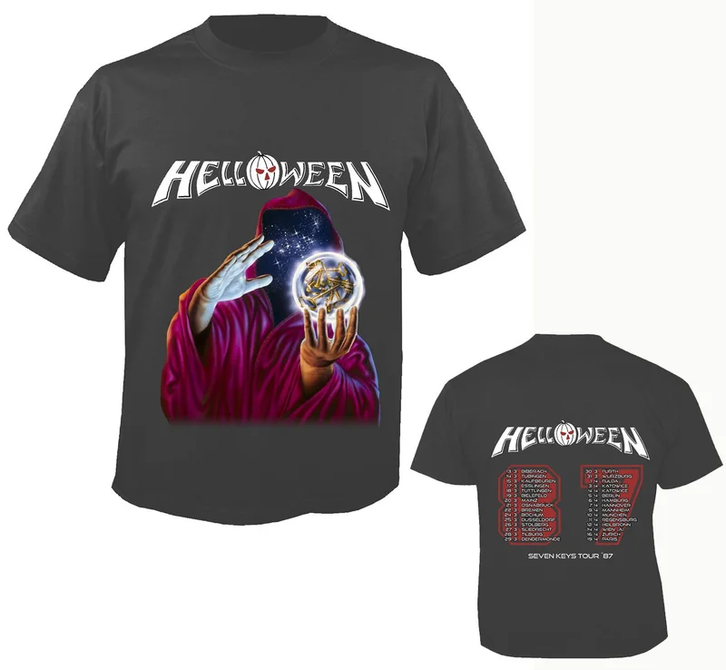Helloween Keepers Tour Grey Tee