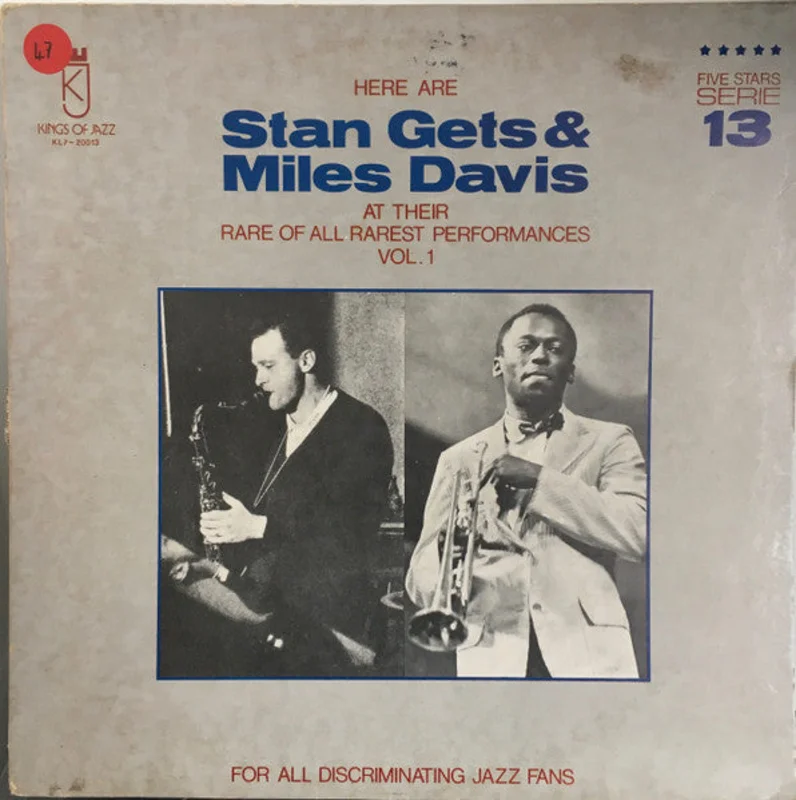 Here Are Stan Getz & Miles Davis At Their Rare Of All Rarest Performances Vol. 1
