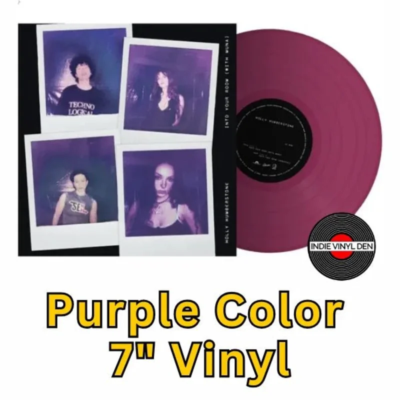 Holly Humberstone / Muna - Into Your Room - Purple 7" Vinyl Record