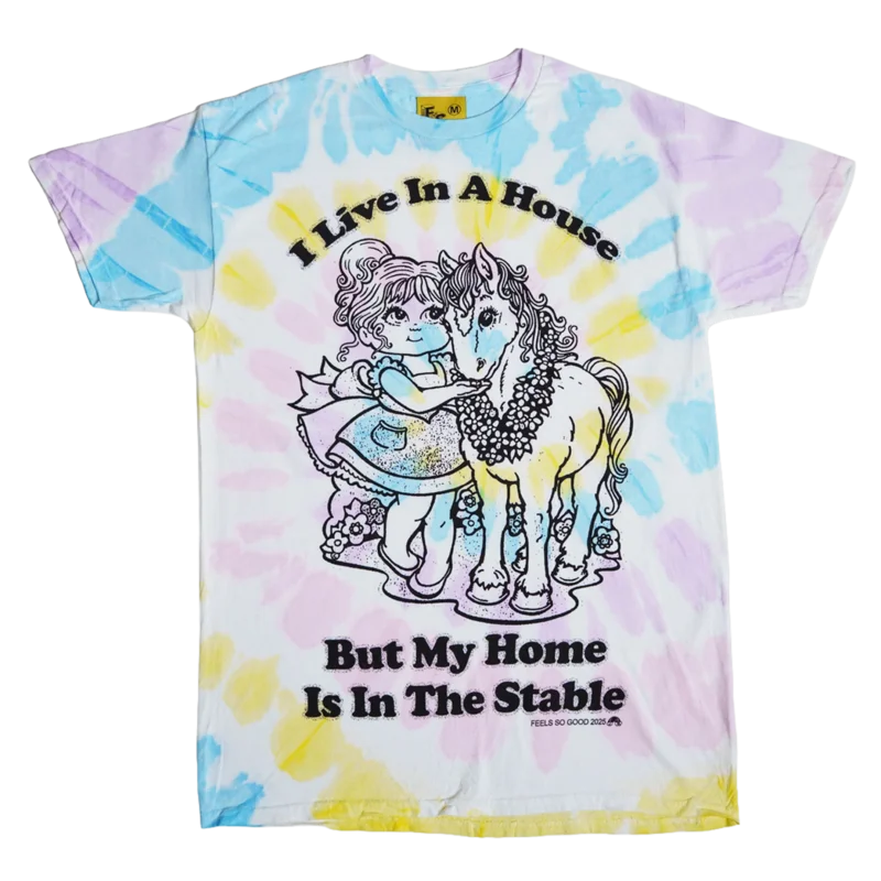 Horse Girl Tie Dye