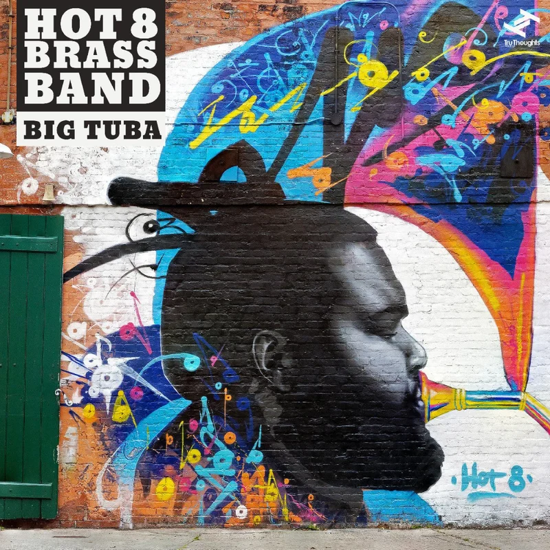 Hot 8 Brass Band - Big Tuba (Deluxe Edition Purple, Yellow, & Blue Color) Vinyl LP