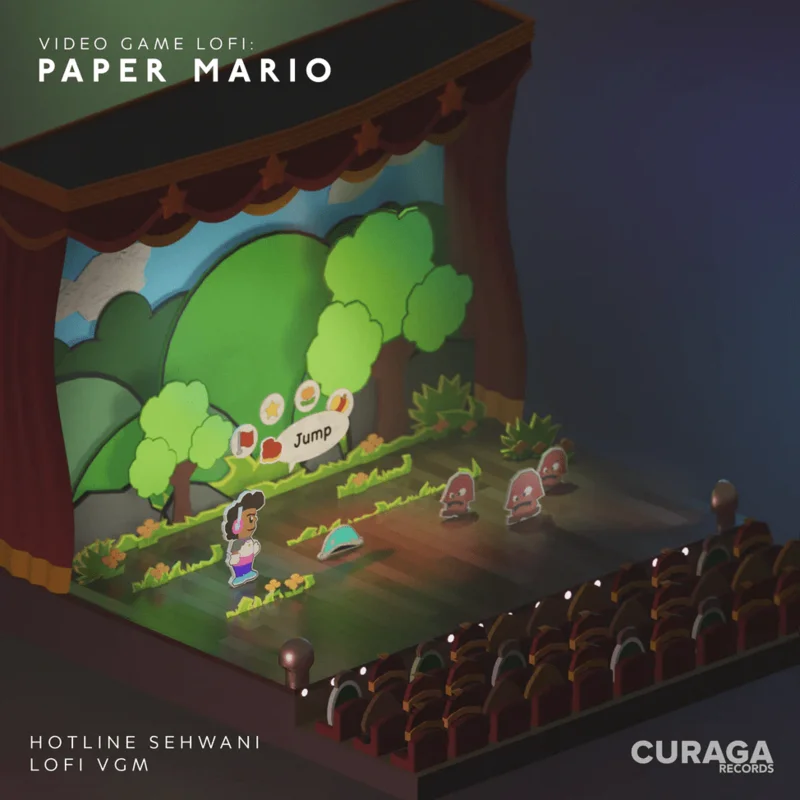 Hotline Sehwani - Video Game LoFi: Paper Mario Vinyl LP