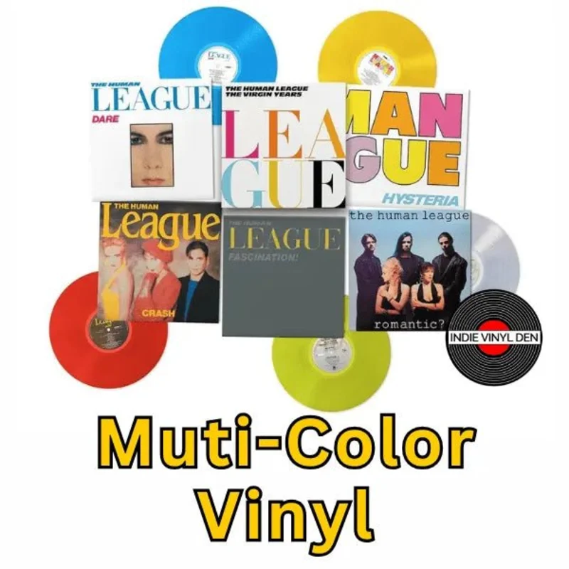 Human League - The Virgin Years - 5LP Color Vinyl Box