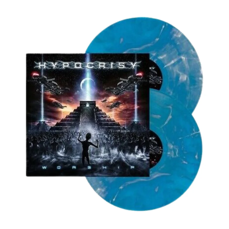 Hypocrisy - Worship (Blue & White Marble)
